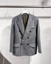 受注販売 | DRESS TAILORED JACKET -Gray-【Delivery 2027年1月〜予定】