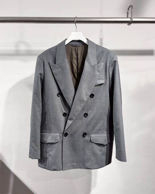 受注販売 | DRESS TAILORED JACKET -Gray-【Delivery 2027年1月〜予定】
