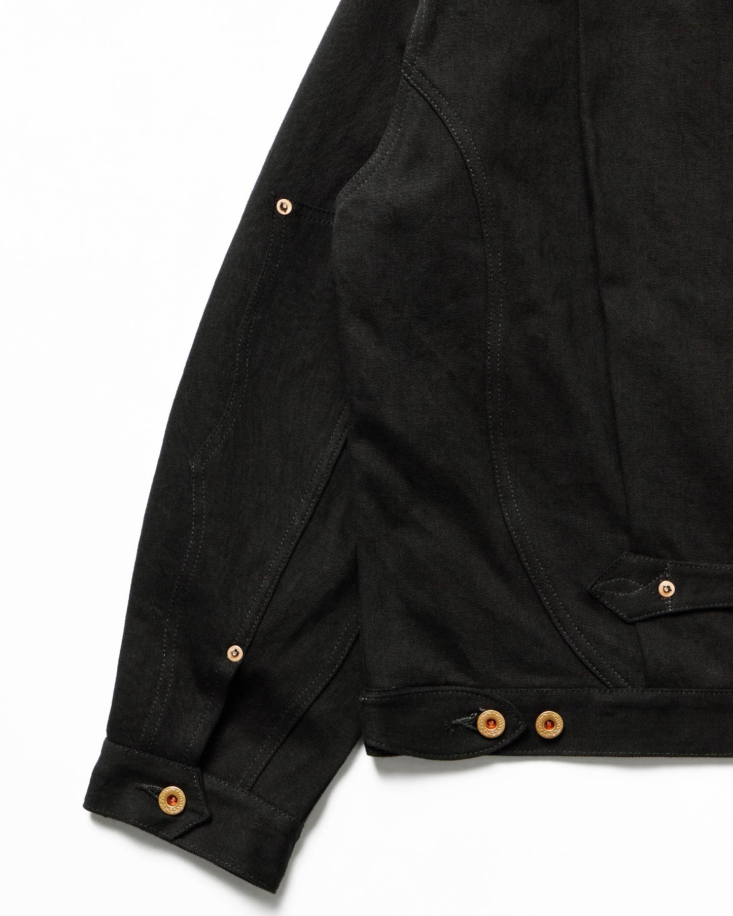 PARCO先行販売 | SWEEP THREE TACK JACKET-Black One-wash-