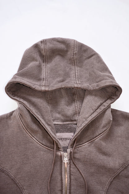 HOODIE - Brown -