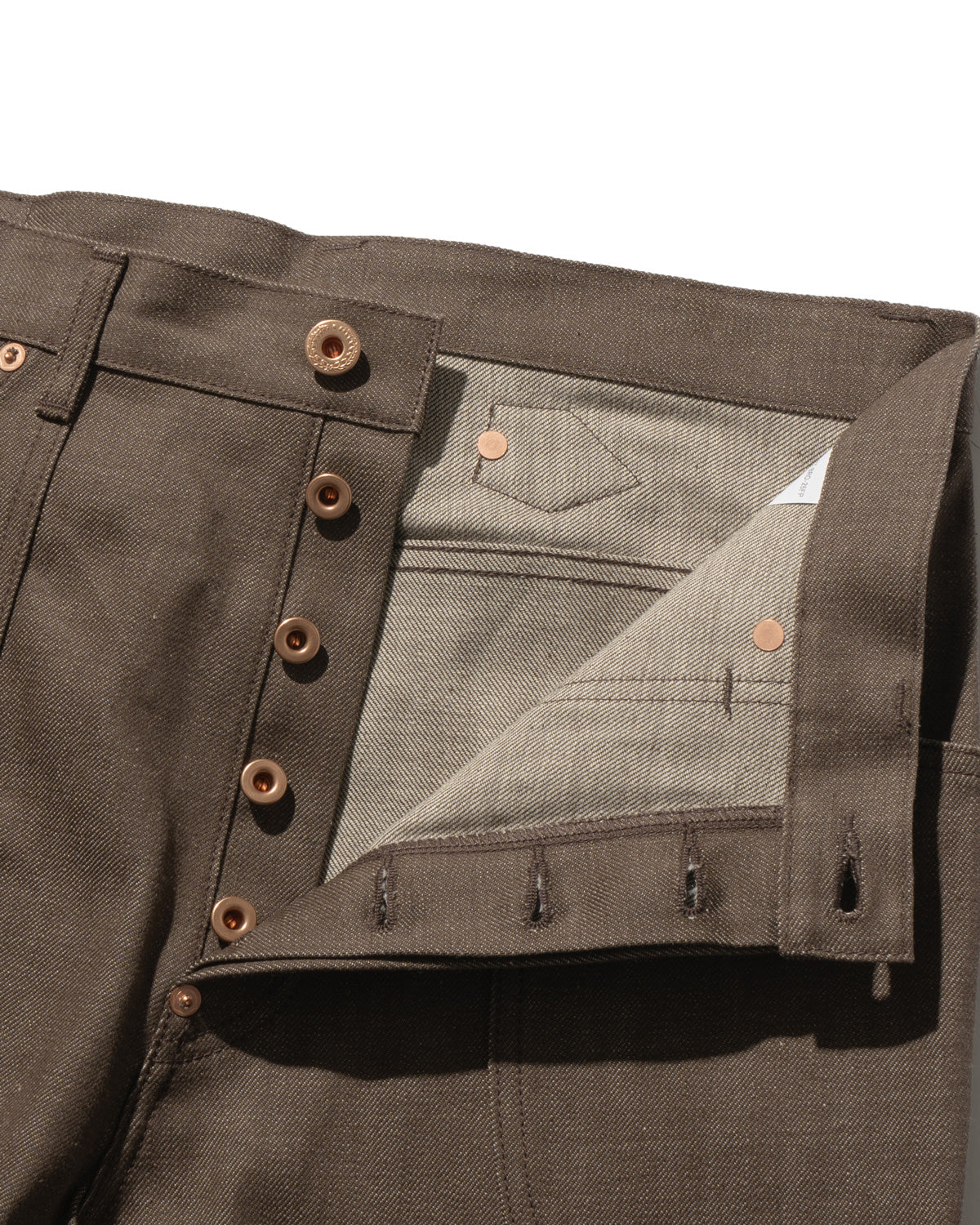 Wknee WORK PANTS 26 -Brown-