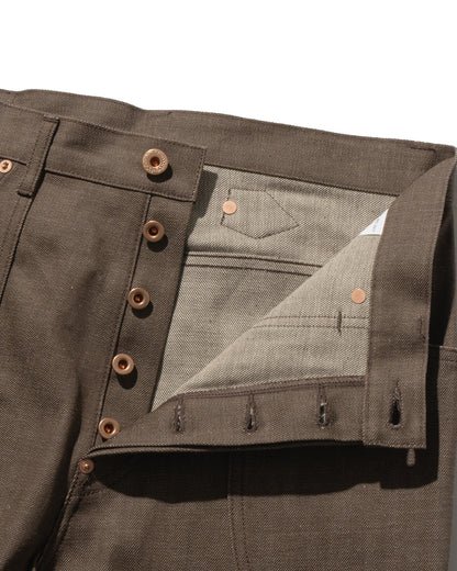 Wknee WORK PANTS 26 -Brown-