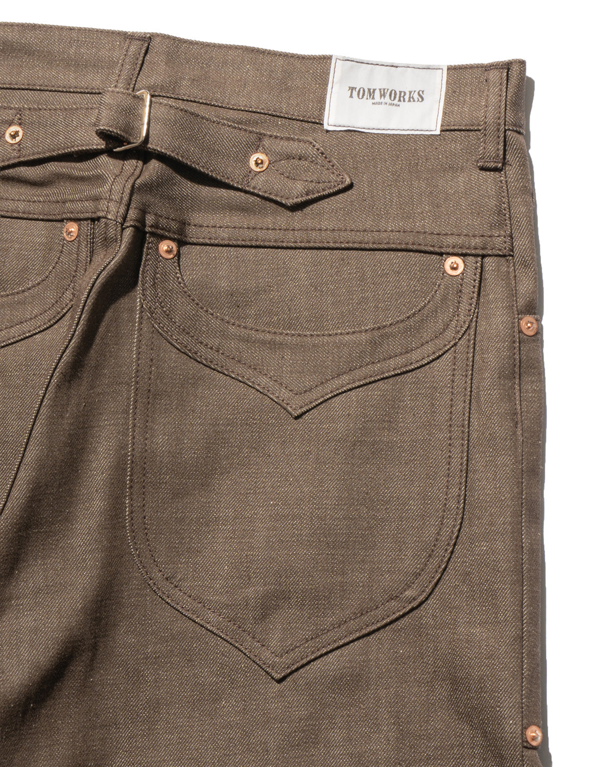 Wknee WORK PANTS 26 -Brown-