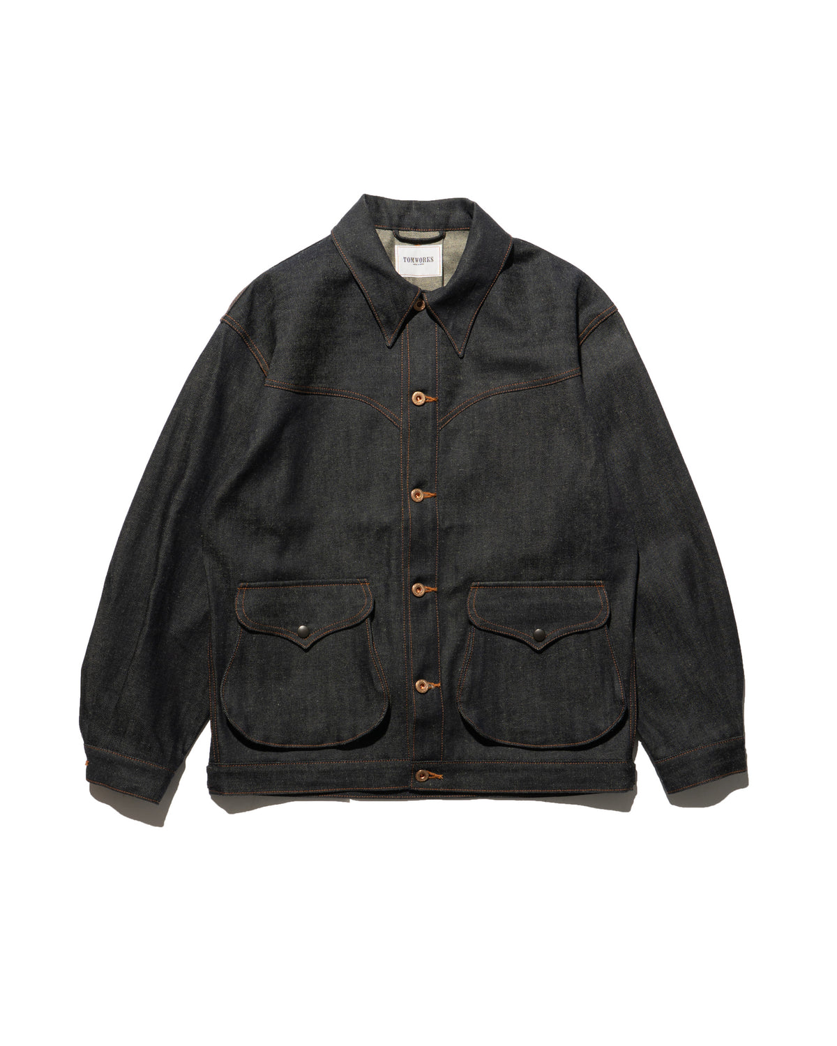 DOUBLE FLAP JACKET -indigo-