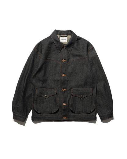 DOUBLE FLAP JACKET -indigo-
