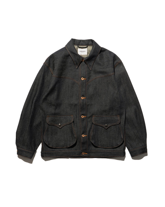 DOUBLE FLAP JACKET -indigo-