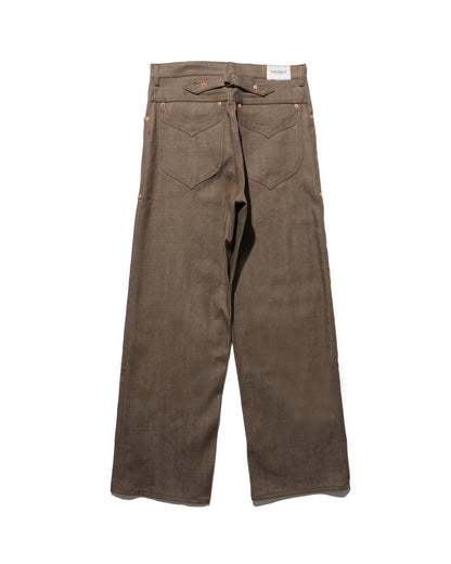Wknee WORK PANTS 26 -Brown-