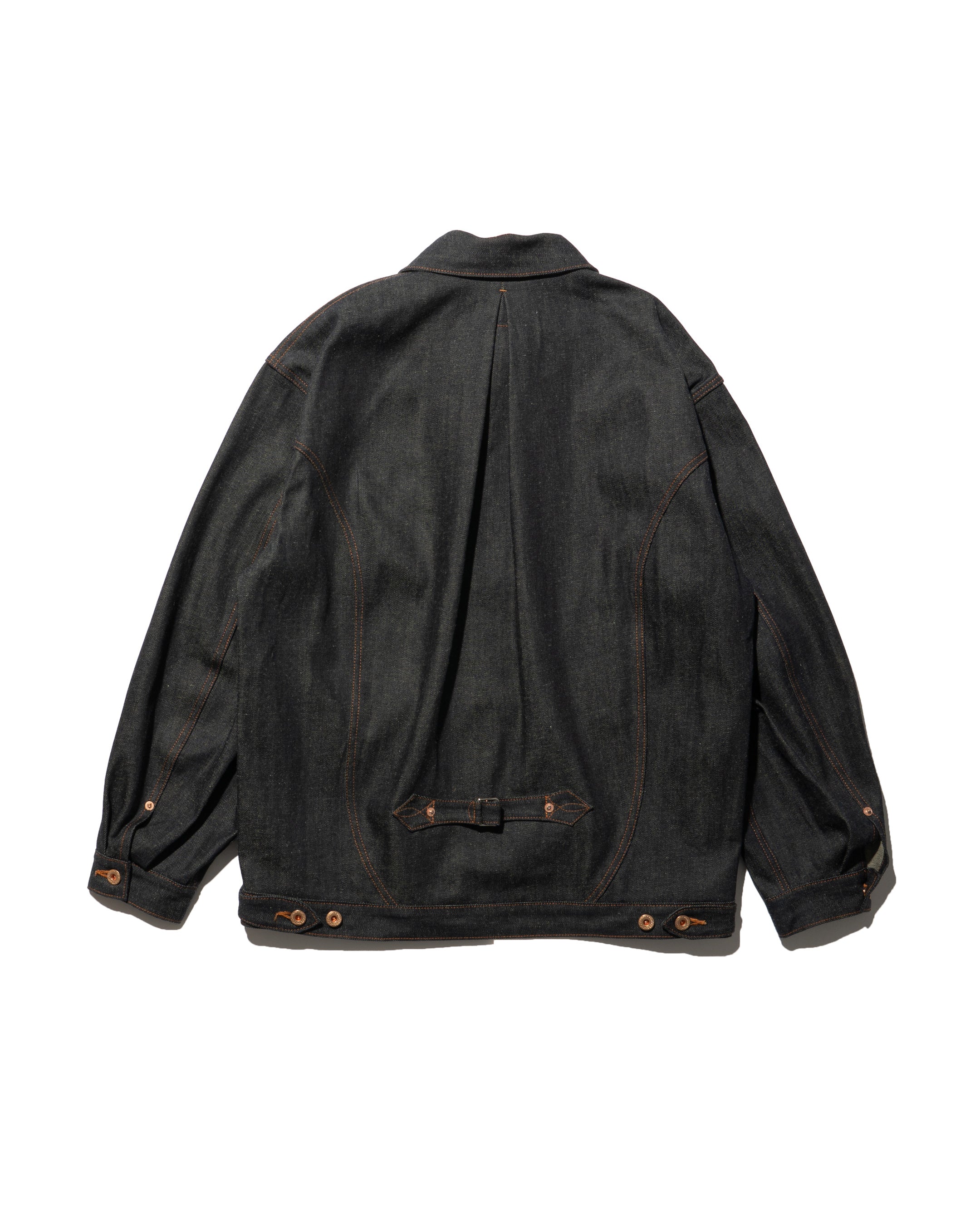 DOUBLE FLAP JACKET -indigo- – Tomworks
