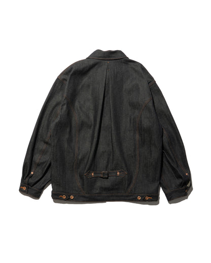 DOUBLE FLAP JACKET -indigo-