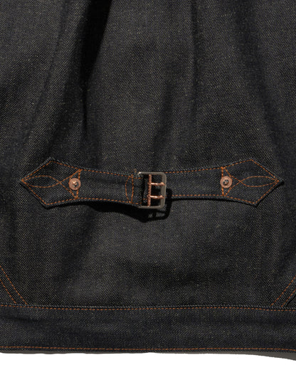 DOUBLE FLAP JACKET -indigo-
