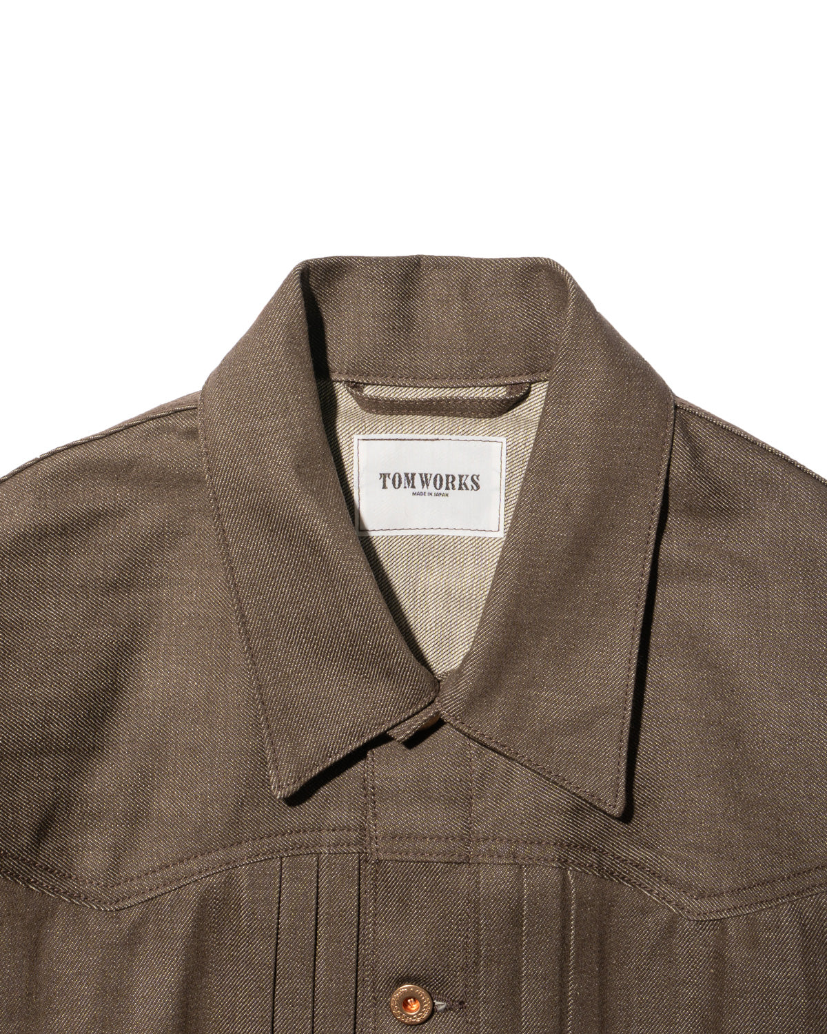 THREE TACK JACKET 26 -Brown-