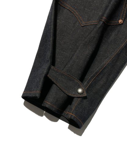SWEEP Wknee WIDE PANTS 26 -Indigo-