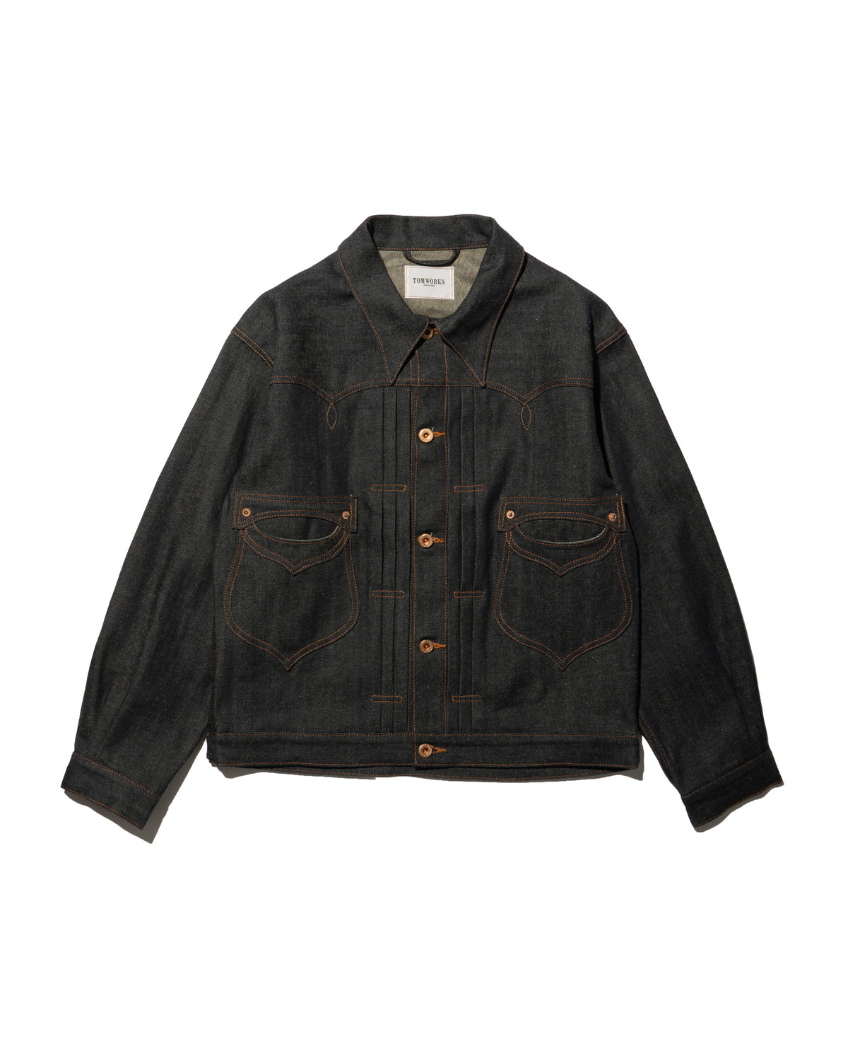 SWEEP THREE TACK JACKET 26 -indigo-