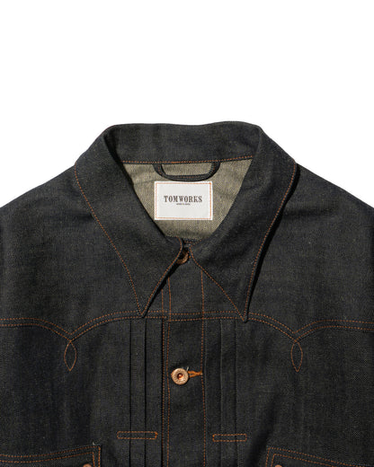 SWEEP THREE TACK JACKET 26 -indigo-