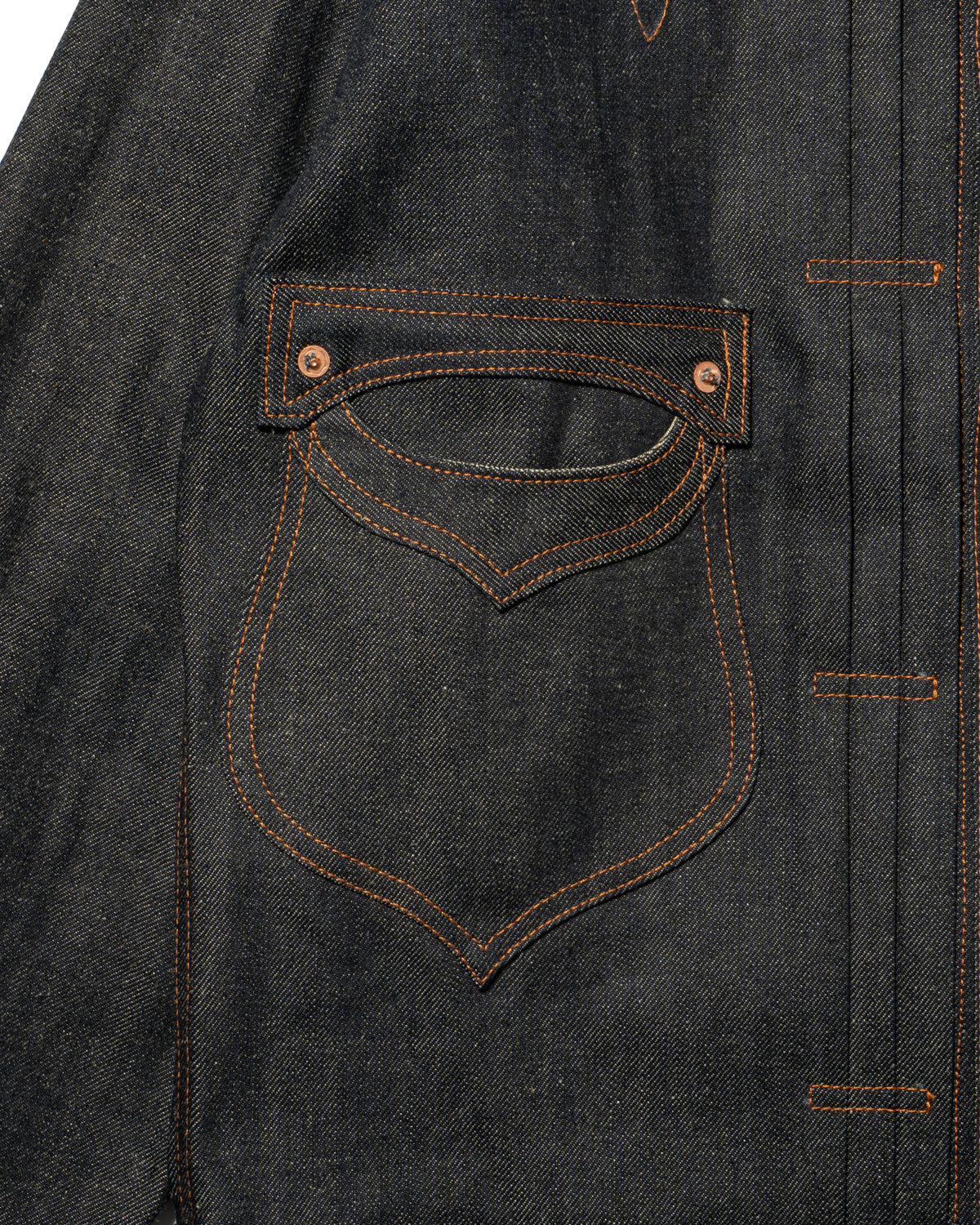 SWEEP THREE TACK JACKET 26 -indigo-