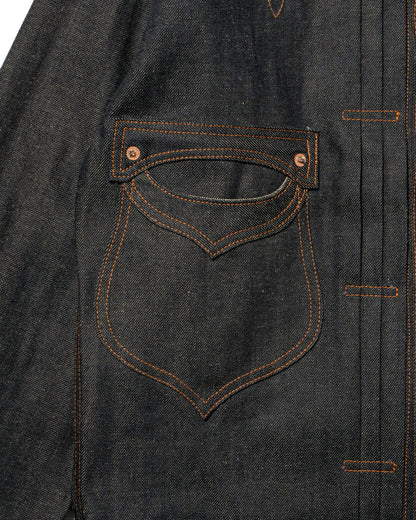 SWEEP THREE TACK JACKET 26 -indigo-