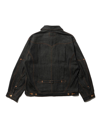 SWEEP THREE TACK JACKET 26 -indigo-