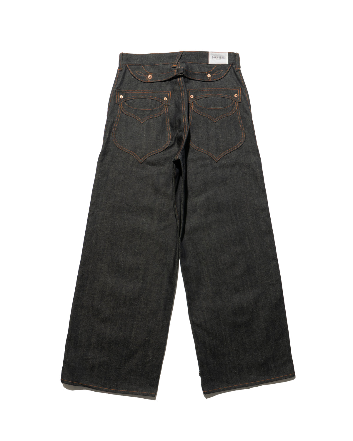 SWEEP Wknee WIDE PANTS 26 -Indigo-