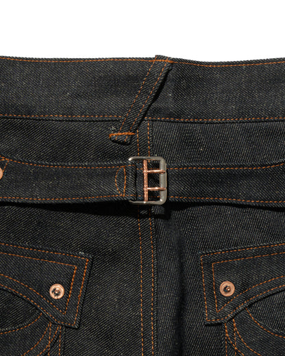 SWEEP Wknee WIDE PANTS 26 -Indigo-