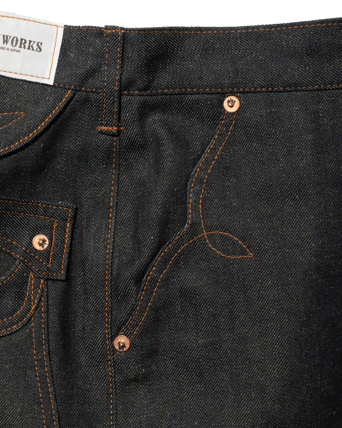 STRAIGHT PANTS -indigo-