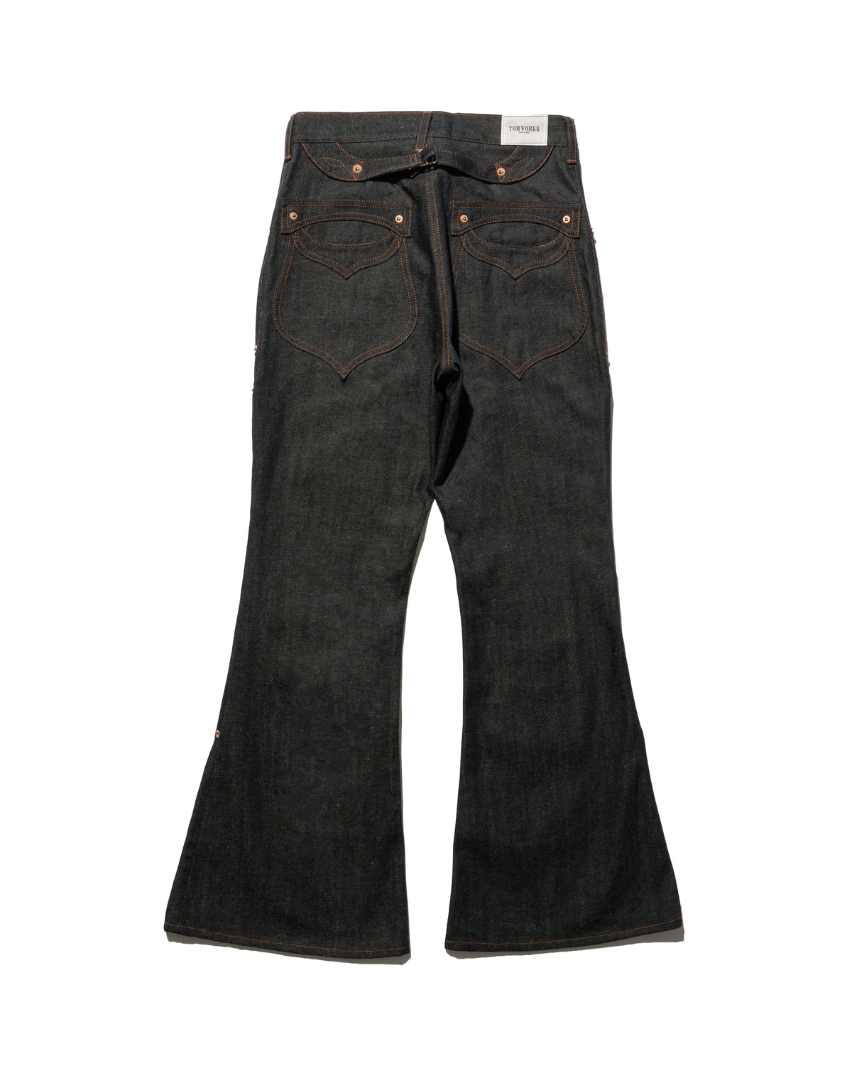 SWEEP Wknee BELL BOTTOM PANTS 26 -Indigo -