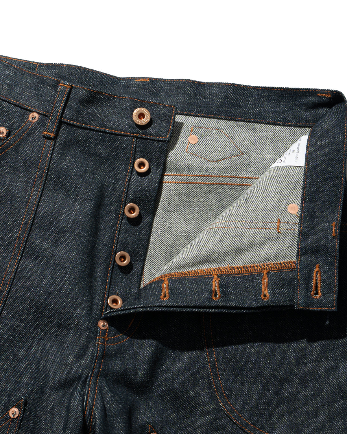 Wknee WORK PANTS 26 -indigo-