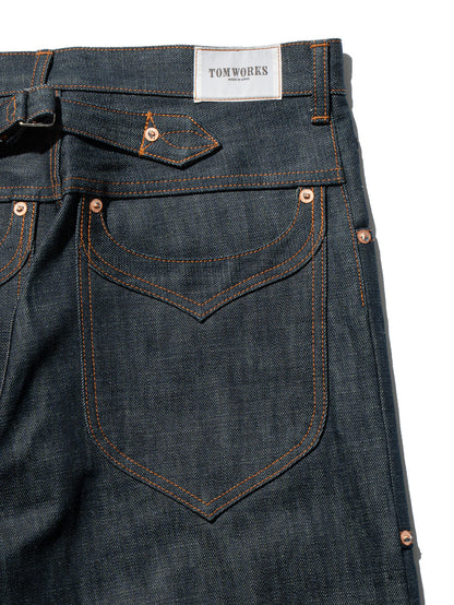 Wknee WORK PANTS 26 -indigo-