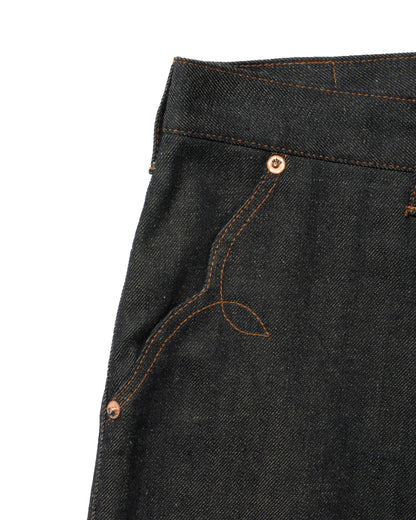 STRAIGHT PANTS -indigo-