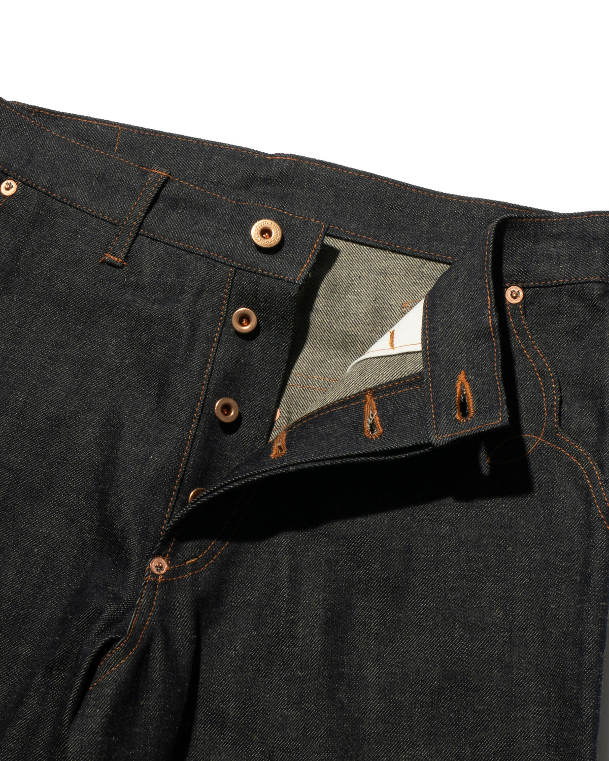 STRAIGHT PANTS -indigo-
