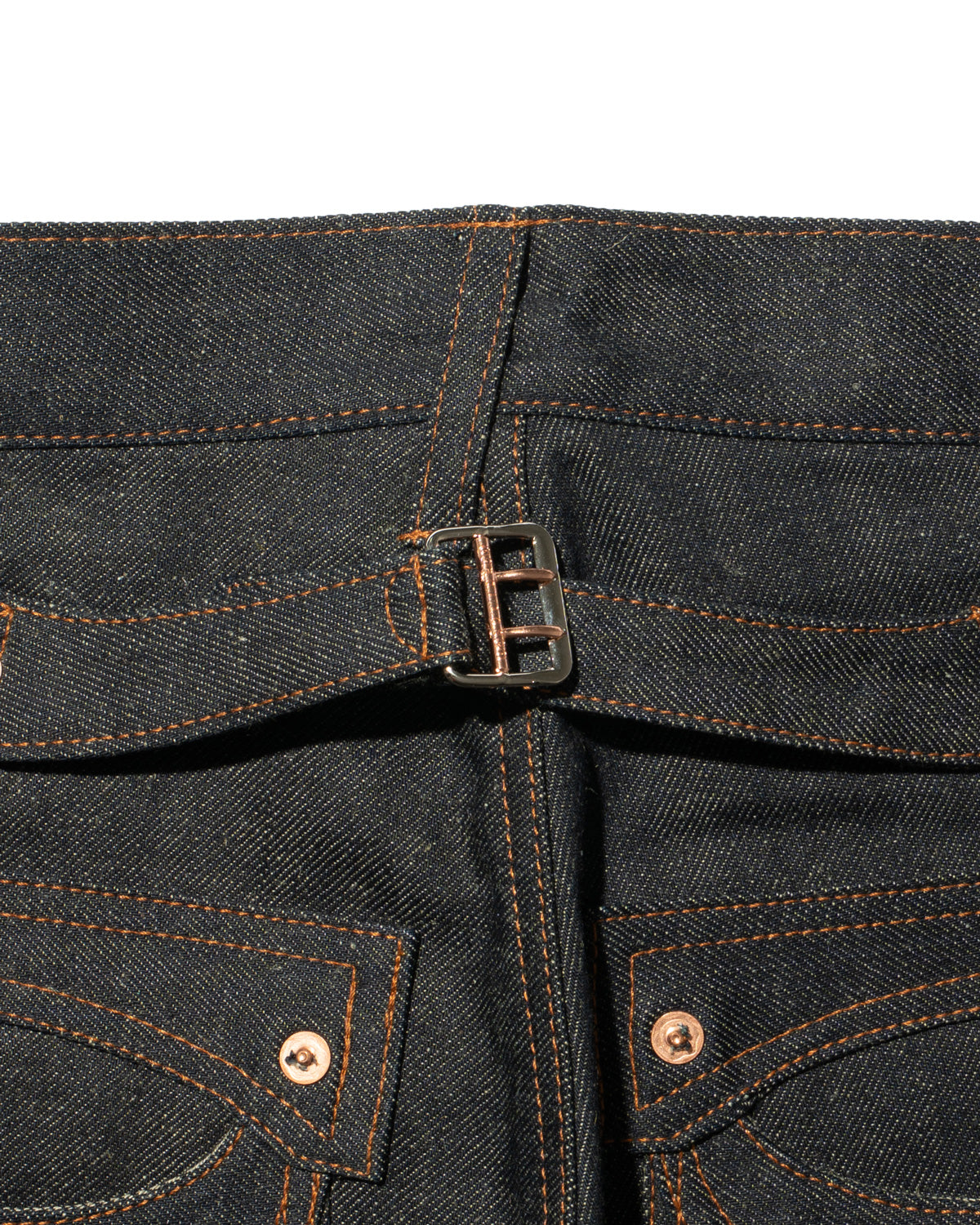 STRAIGHT PANTS -indigo-