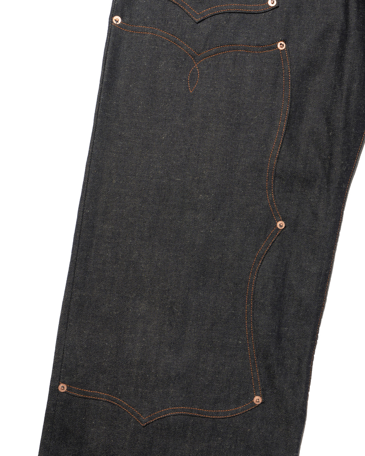 SWEEP Wknee WIDE PANTS 26 -Indigo-