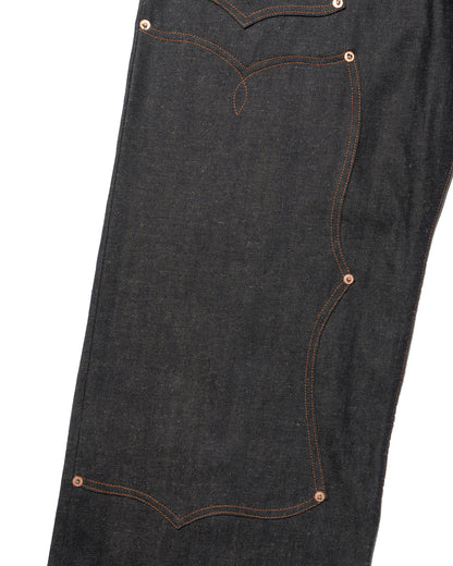 SWEEP Wknee WIDE PANTS 26 -Indigo-