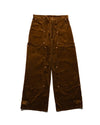 SWEEP Wknee WIDE PANTS CORDUROY -Brown-