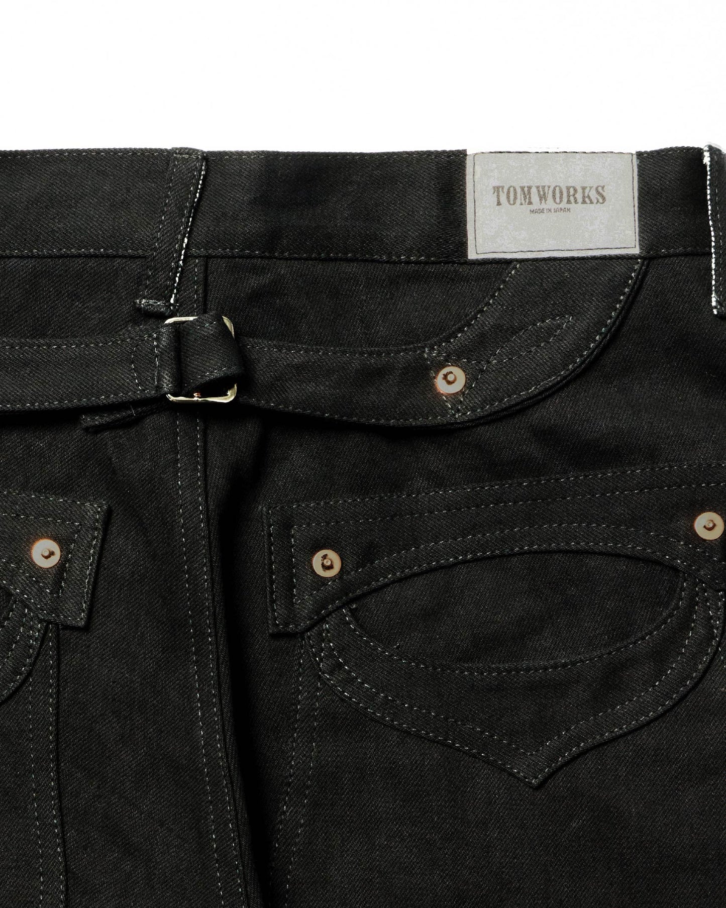 PARCO先行販売 | SWEEP Wknee WIDE PANTS -Black One-wash-