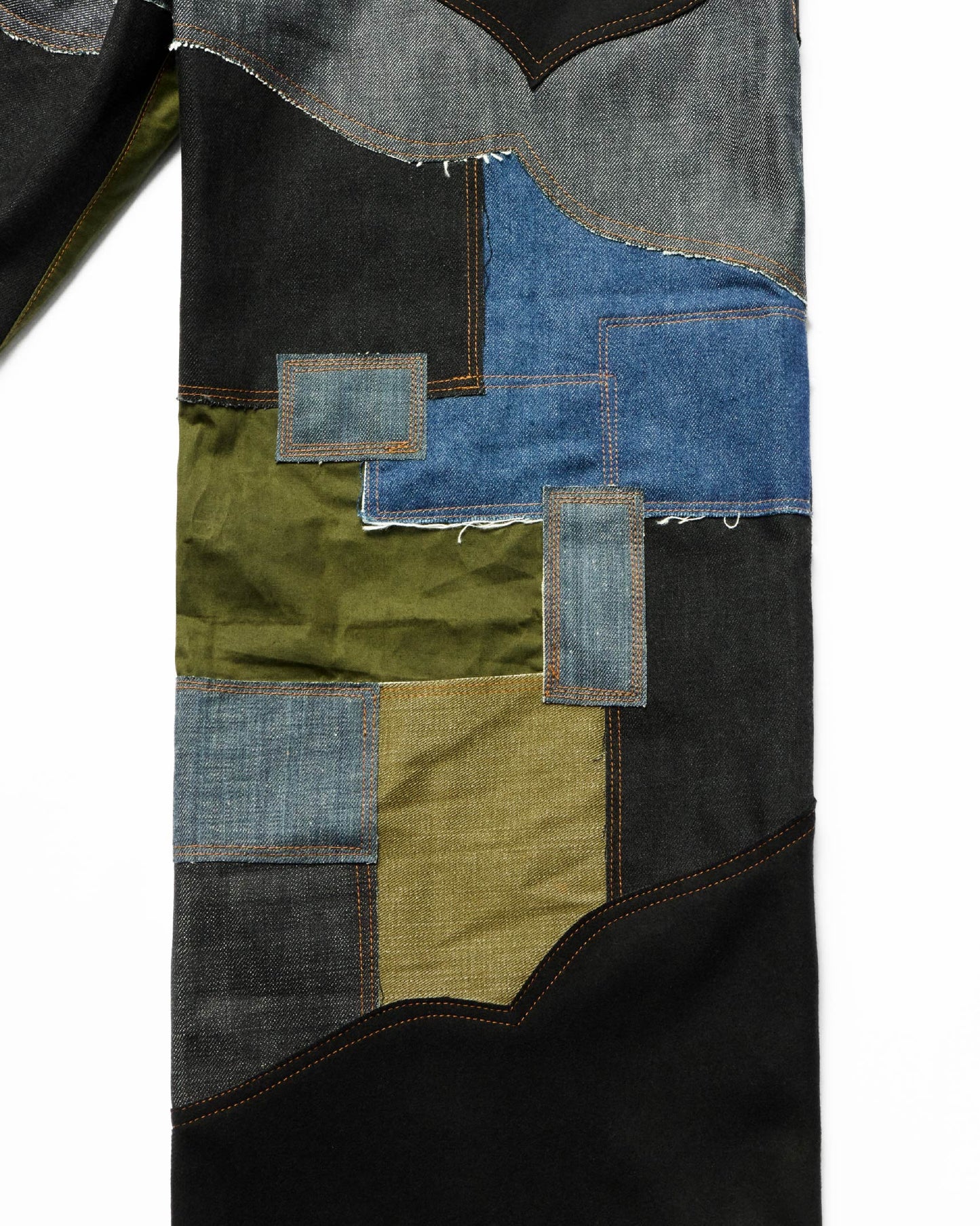 PARCO数量限定販売 | PATCHWORK SWEEP Wknee WIDE PANTS