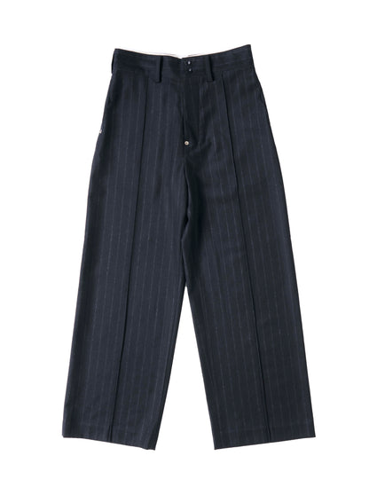 DRESS WOOL PANTS - STRIPE -