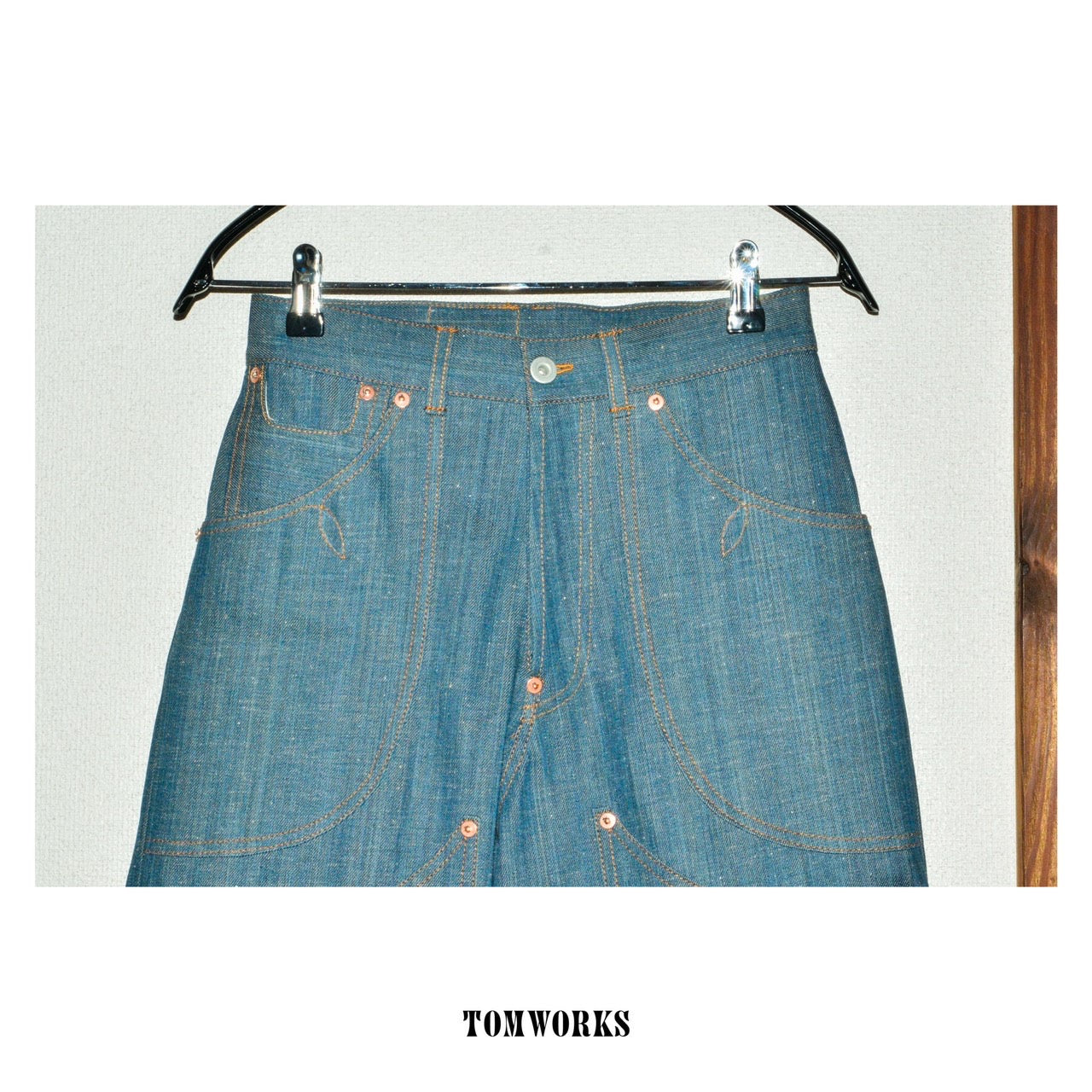 TOMWORKS / Wknee WORK PANTS - BLUE 28インチ | www.innoveering.net