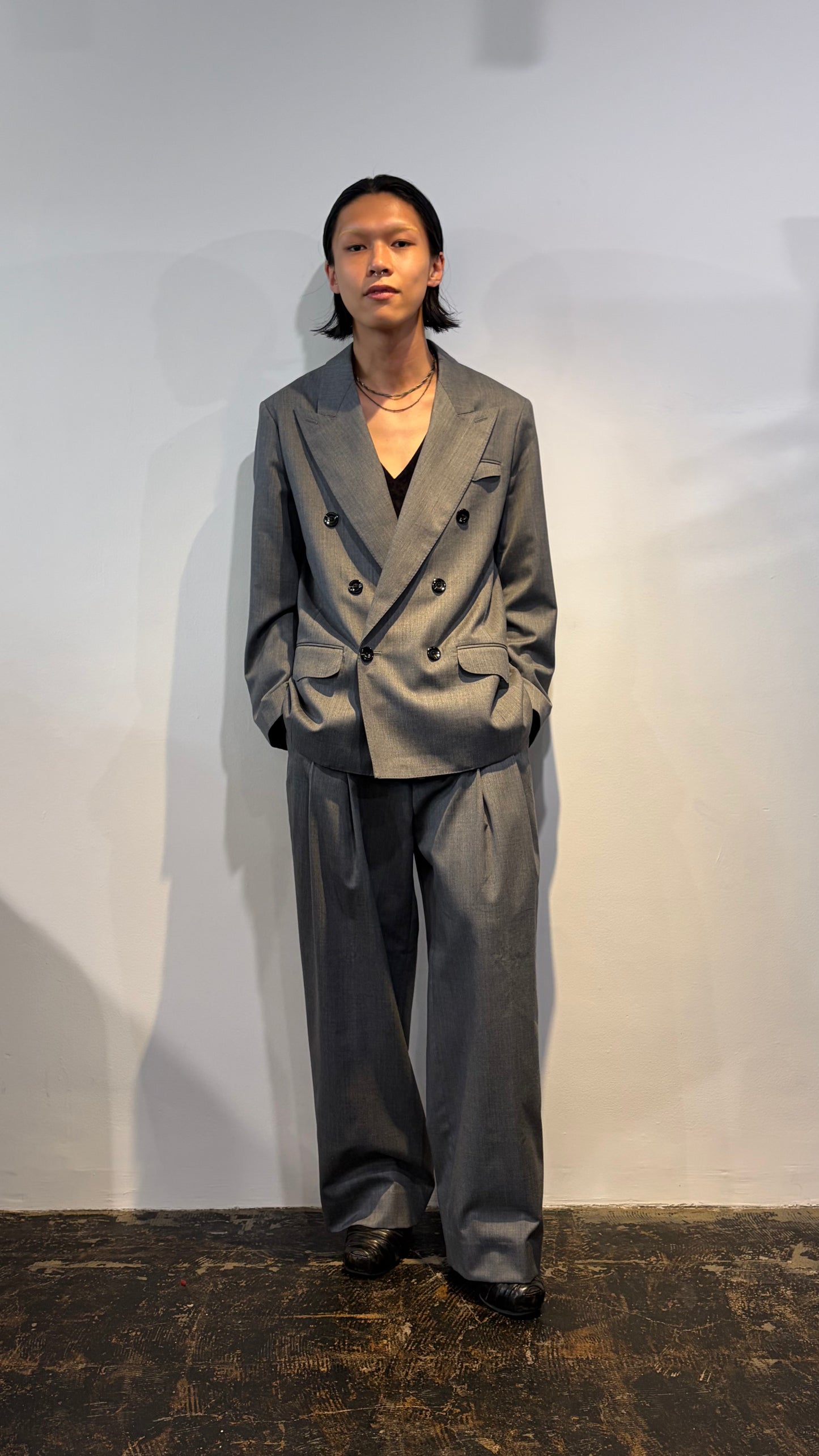受注販売 | DRESS TROUSERS -Gray- 【Delivery 2027年1月〜予定】