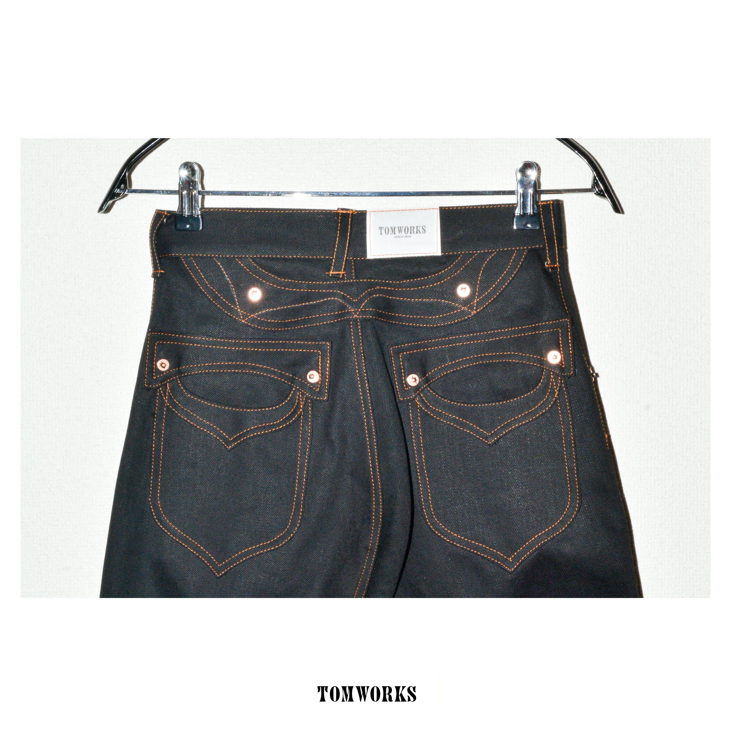 tomworks knee WORK PANTS BLACK サイズ28
