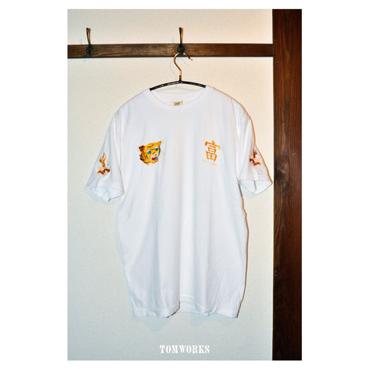 T/W EMBROIDERY SOUVENIR T-shirt - WHITE